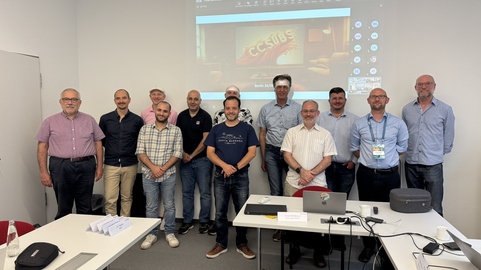 Attendees of the CCSUBS meetup on on June 26, 2025 in Berlin, Germany